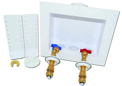 washing machine outlet box diagram